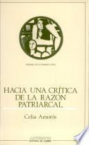 Hacia una crítica de la razón patriarcal