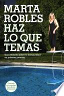 Libro Haz lo que temas