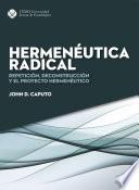 Libro Hermenéutica radical