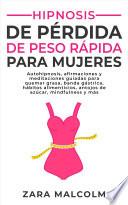 Libro Hipnosis De Pérdida De Peso Rápida Para Mujeres