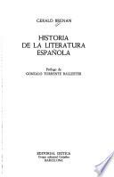 Libro Historia de la literatura española