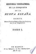 Historia verdadera de la conquista de la Nueva España