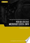 Libro Hoja de Cálculo (Microsoft Excel 2013) Nivel 3