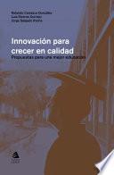 Libro Innovación para crecer en calidad