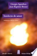 Libro Intelecto de amor