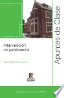 Intervención en patrimonio