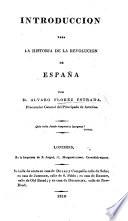Introducción para la historia de la revolución de España
