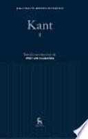 Libro Kant I