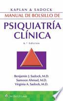 Libro Kaplan & Sadock. Manual de Bolsillo de Psiquiatría Clínica