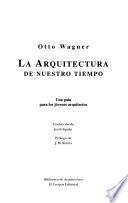 Libro La arquitectura de nuestro tiempo