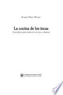 Libro La cocina de los incas