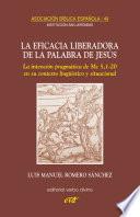 Libro La eficacia liberadora de la palabra de Jesús