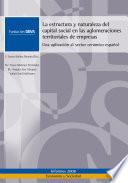 La estructura y naturaleza del capital social en las aglomeraciones territoriales de empresas