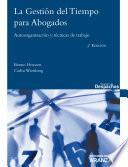 Libro La gestión del tiempo para abogados