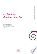 Libro La laicidad desde el derecho