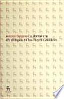 Libro La literatura en tiempos de los Reyes Católicos