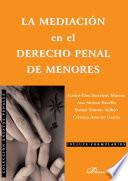 Libro La mediación en el derecho penal de menores