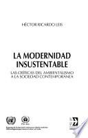 La modernidad insustentable