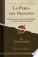 Libro La Perla del Frontón