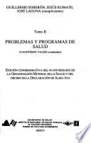 La Salud en México: Problemas y programas de salud