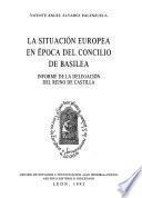 La situación europea en época del Concilio de Basilea
