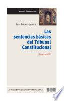 Libro Las sentencias básicas del Tribunal Constitucional