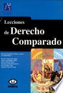 Libro Lecciones de derecho comparado