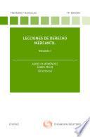 Libro Lecciones de Derecho Mercantil Volumen I