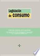 Libro Legislación de consumo