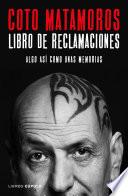 Libro de reclamaciones