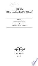 Libro Libro del caballero Zifar