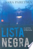 Libro Lista negra