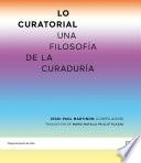 Libro Lo curatorial