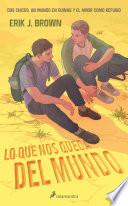 Libro Lo que nos queda del mundo