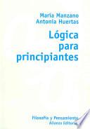 Libro Lógica para principiantes