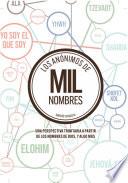 Libro Los Anónimos de 1000 Nombres