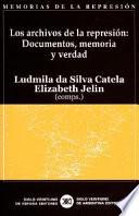 Libro Los archivos de la represión