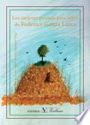 Los mejores poemas para niños de Federico García Lorca