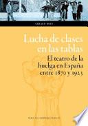 Libro Lucha de clases en las tablas