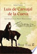 Libro Luis de Carvajal de la Cueva