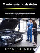 Libro Mantenimiento de Autos