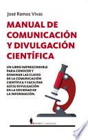 Libro Manual de Comunicacion Y Divulgacion Cientifica