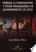 Libro Manual de powerlifting y otras modalidades de levantamiento de peso