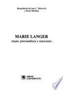 Marie Langer
