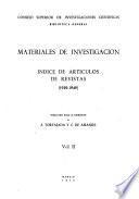Materiales de investigación