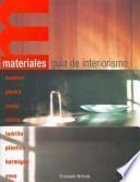 Libro Materiales