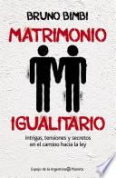 Libro Matrimonio igualitario