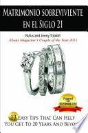 Libro Matrimonio Sobreviviente En El Siglo 21