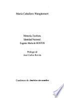Memoria, escritura, identidad nacional