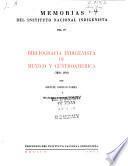 Memorias del Instituto Nacional Indigenista
